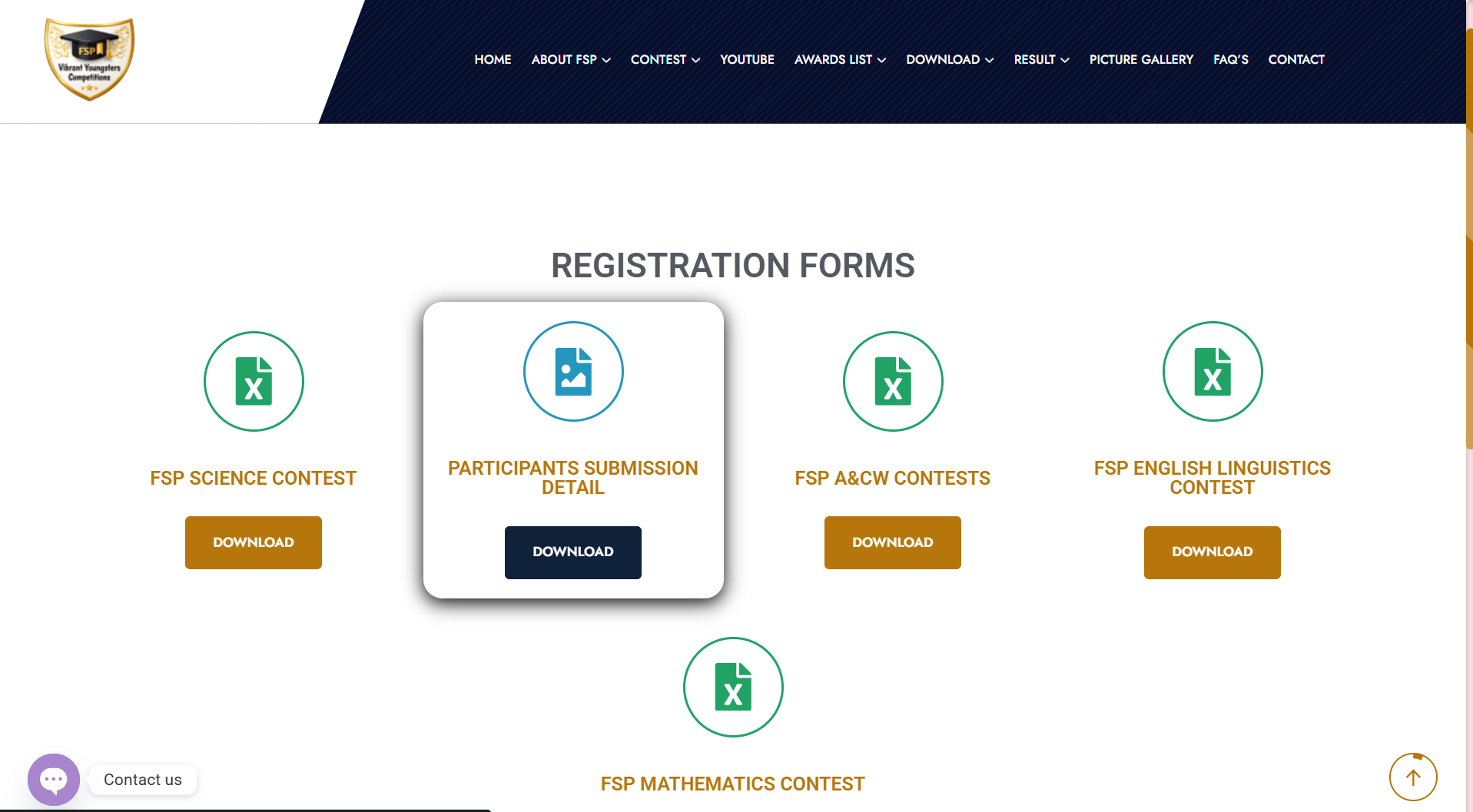 FSP Program Website – Modern Freelancing Platform